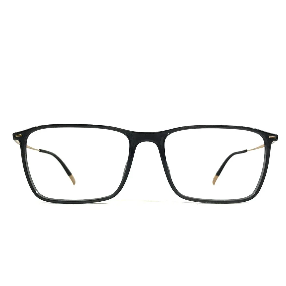 Silhouette Eyeglasses Frames SPX 2944 75 6530 Illusion Golden Gray 55-16-140